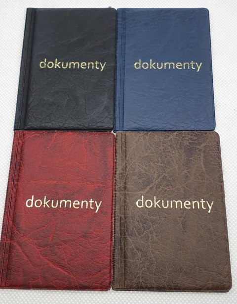 ADRIANOS Okładka dokumenty pion 6,5 x 10cm -10szt ADRIANOS Okładka dokumenty pion 6,5 x 10cm -10szt