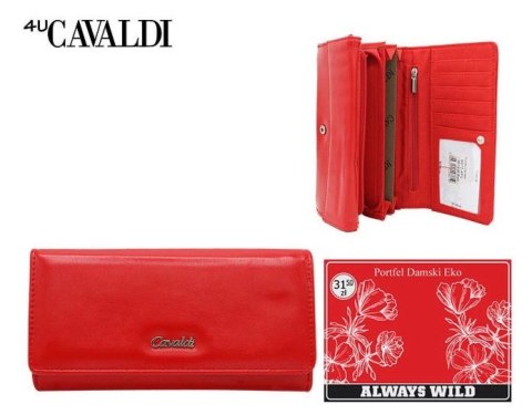 Cedar - portfele , galanteria Portfel damski PU M.Red | 3028