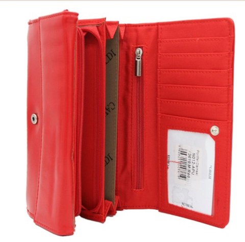 Cedar - portfele , galanteria Portfel damski PU M.Red | 3028