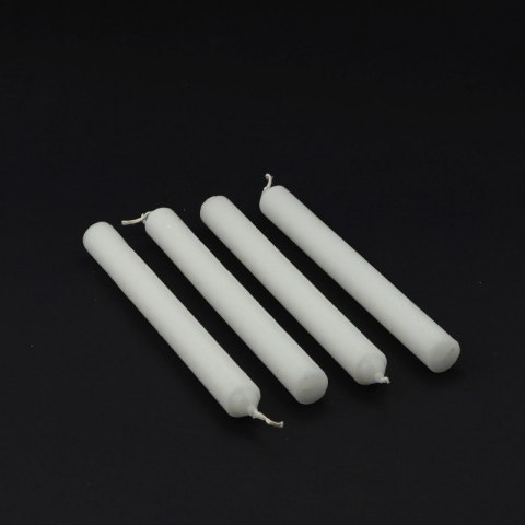 CANDELA - świece Świeca stołowa biała długa 20 cm - 10szt. CANDELA - świece Świeca stołowa biała długa 20 cm - 10szt.