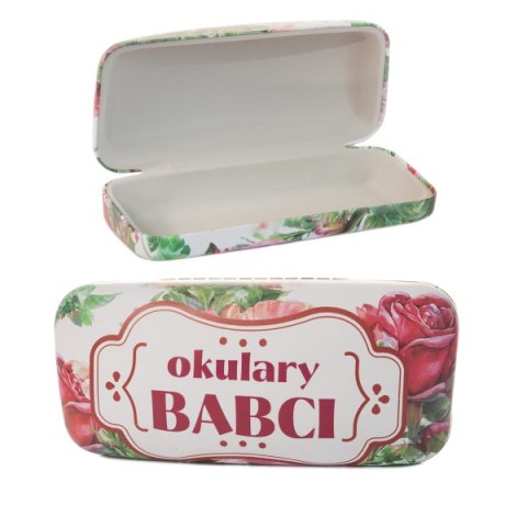 DIL Etui na okulary dla Babci z napisem OKULARY BABCI DIL Etui na okulary dla Babci z napisem OKULARY BABCI