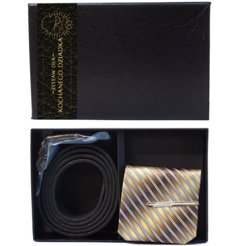 DIL Zestaw upominkowy Dla Dziadka . Pasek i krawat w opakowaniu prezentowym. 21 x 13.5 x 5.5 cm DIL Zestaw upominkowy Dla Dziadka . Pasek i krawat w opakowaniu prezentowym. 21 x 13.5 x 5.5 cm