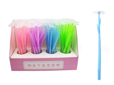 7&7 Długopis KWIATEK 22 cm z czarnym wkładem mix kolor - 12 szt DXY-101 7&7 Długopis KWIATEK 22 cm z czarnym wkładem mix kolor - 12 szt DXY-101