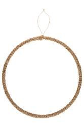 ALIGA Ring metalowy pokryty jutowym sznurkiem rozm. 30cm. SMJ-0338