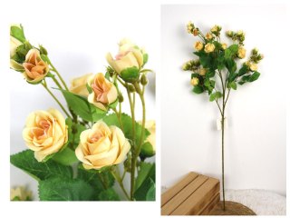 7&7 Kwiat RÓŻA wys. 83 cm (kwiat 3-2 cm) HERBACIANA WT-115C