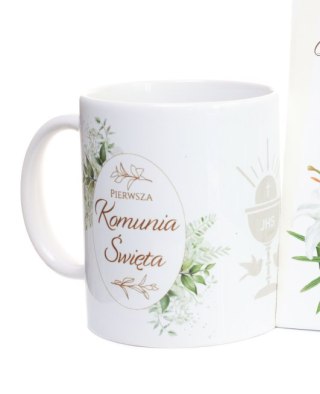 DIL Kubek ceramiczny w ozdobnym opakowaniu "Pierwsza Komunia Święta" | KOM-02