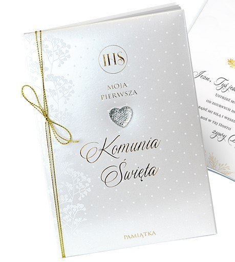 PASSION CARS KUKARTKA Książka Pamiątka Pierwszej Komunii PMB | PR-0004