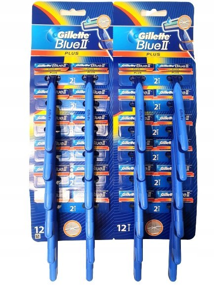 Adeks Golarki Gillette Blue II Plus 24szt.